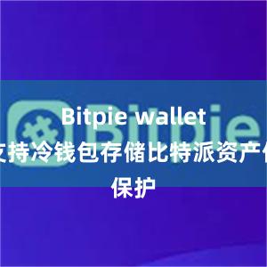 Bitpie wallet还支持冷钱包存储比特派资产保护